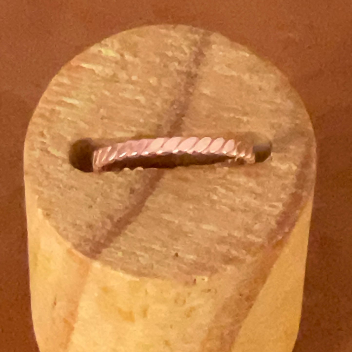 Lal Qila: Copper Twist Ring