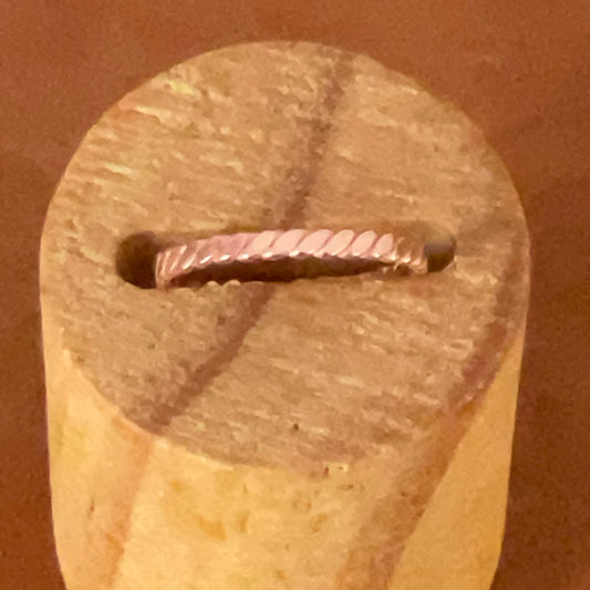 Lal Qila: Copper Twist Ring